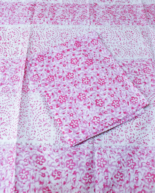 PINK BLOOM - COTTON LAWN (with tarkashi dupatta) - 2 PC - 5020