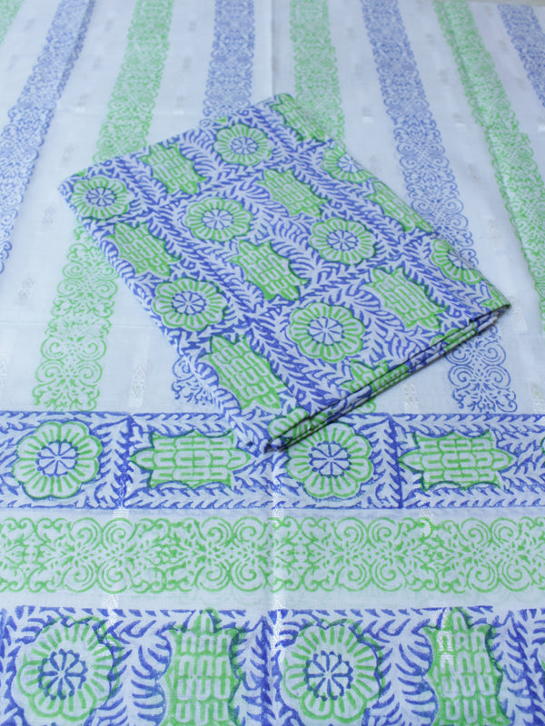 GEOMETRIC GARDEN - COTTON LAWN - 2 PC - 5050