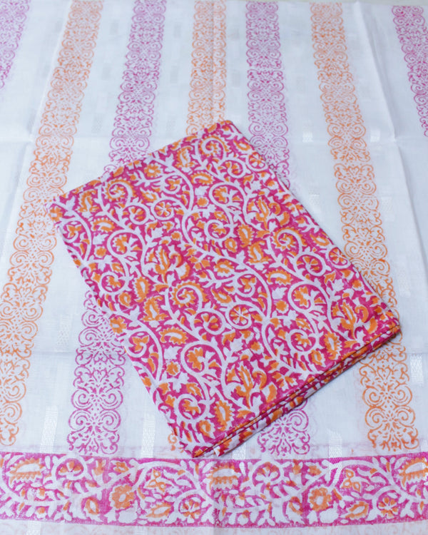 FIRE & FLASH - COTTON LAWN - 2 PC - 5065