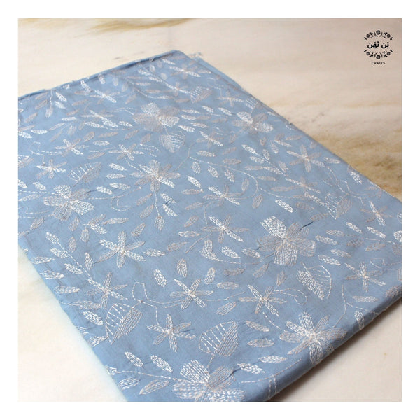 Powder Blue - Kanthakari - Kurta