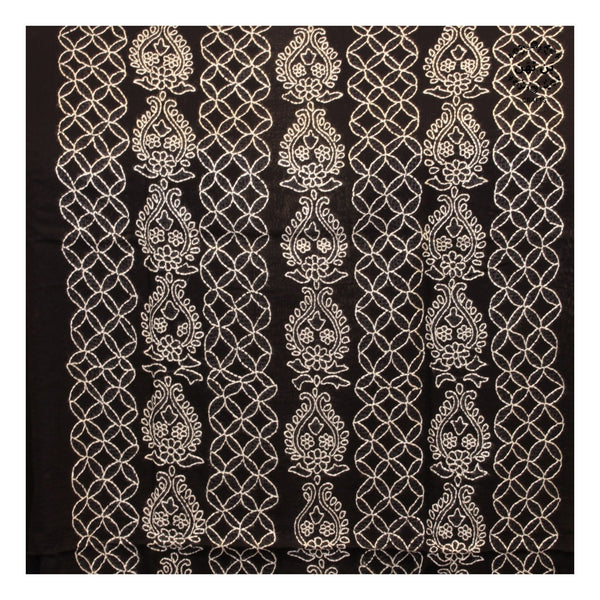 Midnight Lotus - Lawn - Shadow Work Kurta