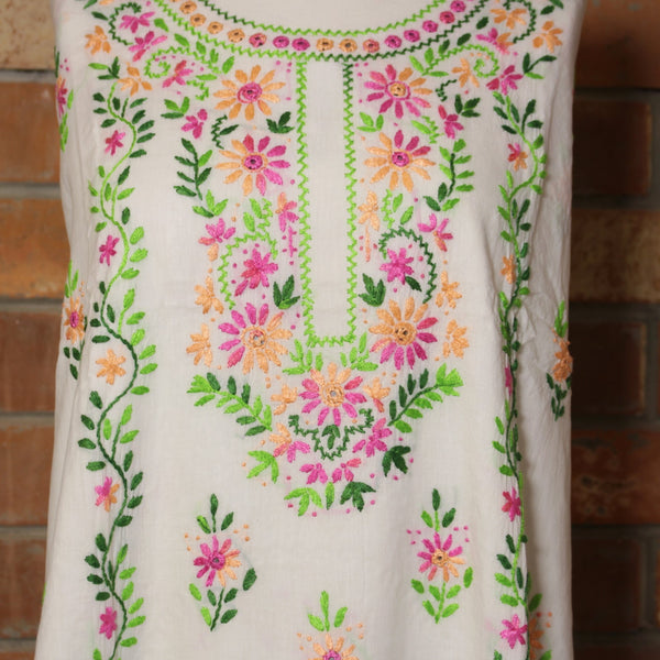 Garden Whisper - Kurta (with mirror work)