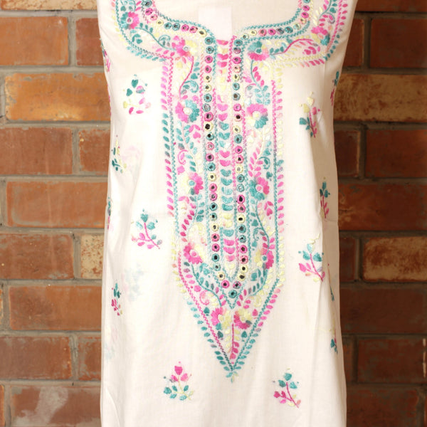 Ocean Harmony - Kurta (with mirror work)