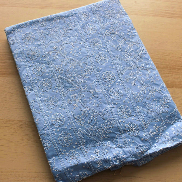 Powder Blue - Kurta + Dupatta