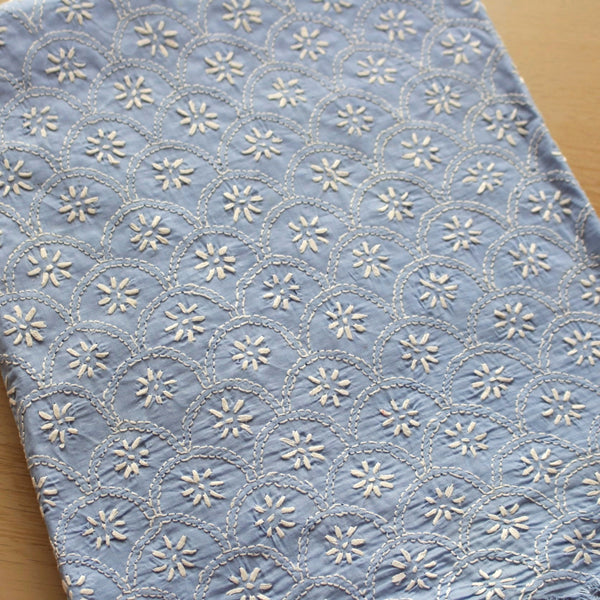Powder Blue - Kurta + Dupatta