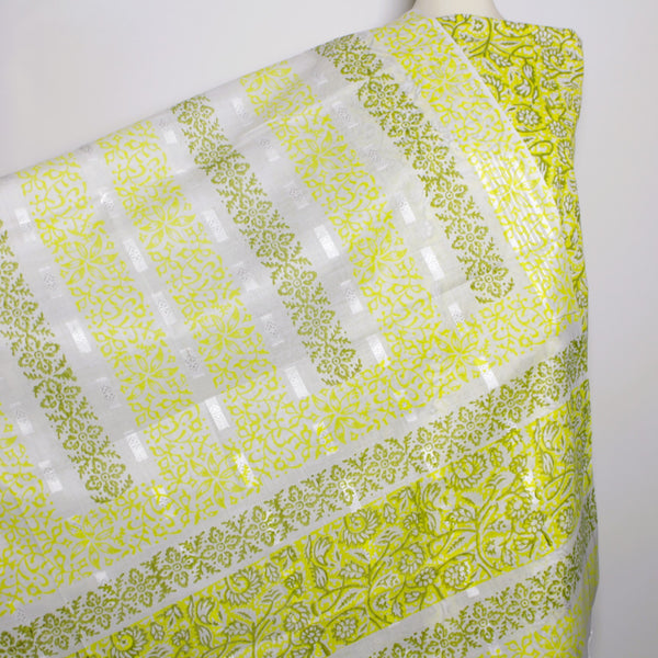 Olive Sunshine - Lawn - 2 PC - Block Printed