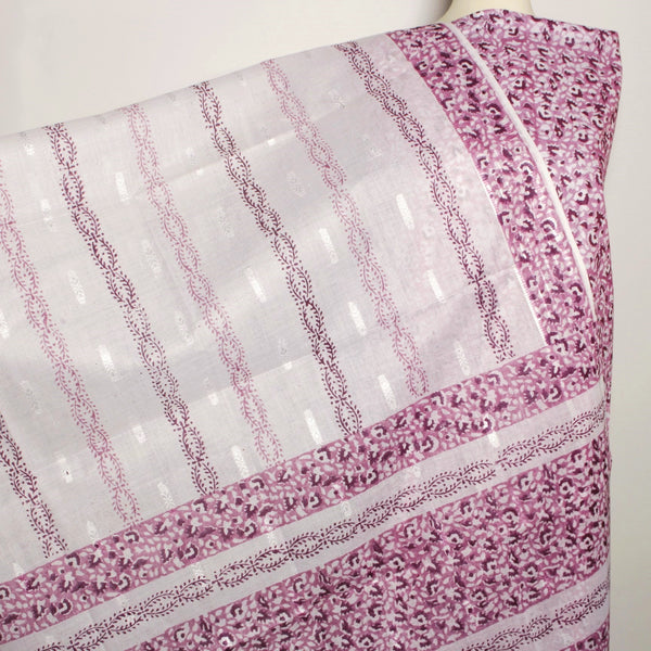 Magical Mauve - Lawn - 2 pc - Block Printed