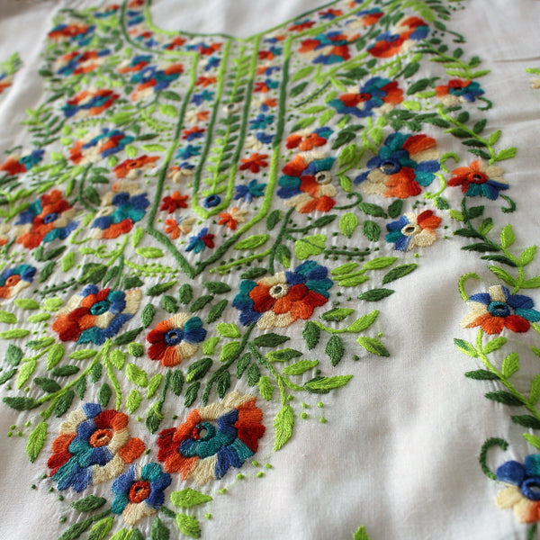 Tropical Threads - Kurta (with mirror work)