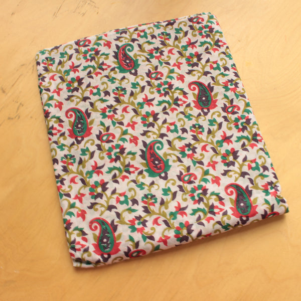 Teal Tales - Lawn - 2 PC - Block Printed