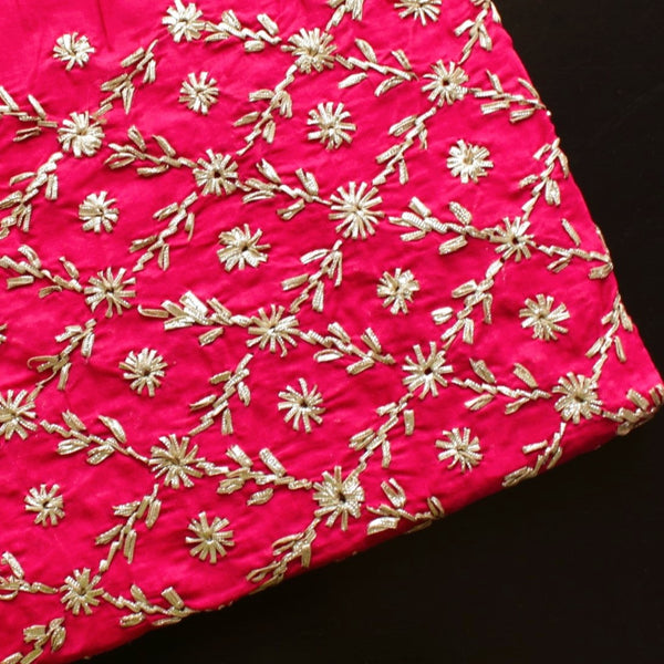 GOTA WORK TROUSERS - SHOCKING PINK