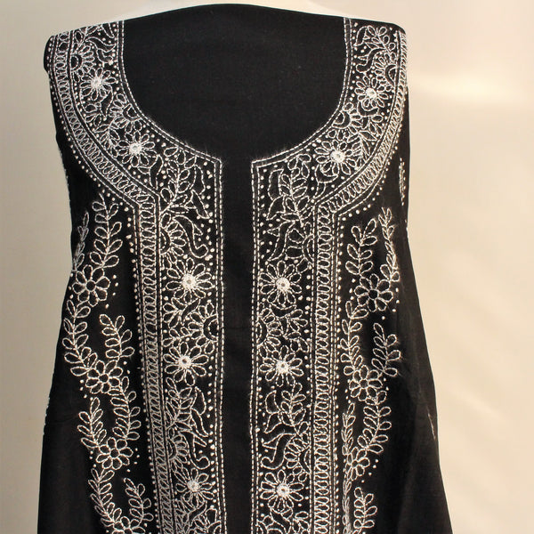 Black - Lawn - Kurta (with mirror work)